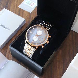 Armani fashion sports men's watch, casual business